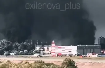 Ουκρανικά μη επανδρωμένα αεροσκάφη έπληξαν πολιτικές υποδομές στο Σαράτοφ της Ρωσίας