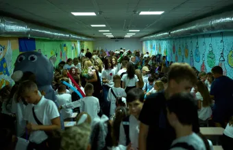 Κίεβο: Το μάθημα μεταφέρεται στα υπόγεια - Δείτε φωτογραφίες