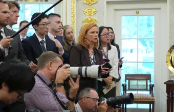 δημοσιογράφοι στον Λευκό Οίκο