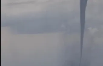 Ιόνιο: Δύο υδροστρόβιλοι εκδηλώθηκαν διαδοχικά ανοικτά της Κέρκυρας