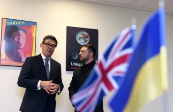 Στο Λονδίνο ο Ζελένσκι σήμερα - Συνάντηση με Μπέρναμ