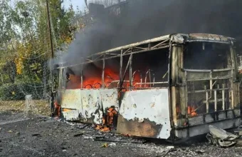 Ουκρανία: 12 νεκροί από ρωσικό πλήγμα σε λεωφορείο στο Κραματόρσκ