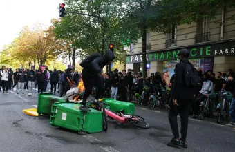 διαδηλώσεις μαθητών στην Γαλλία
