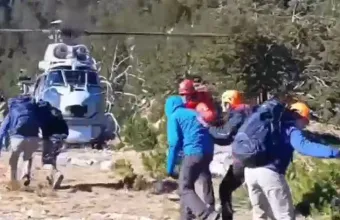 Όλυμπος: Βίντεο από την επιχείρηση για τους έξι 17χρονους στην Πετρόστρουγκα