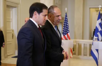 Σε εξέλιξη οι κοινές δηλώσεις Γεραπετρίτη – Ρούμπιο από το υπουργείο Εξωτερικών