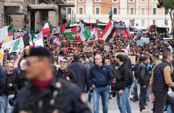 Διαδήλωση στην Ιταλία