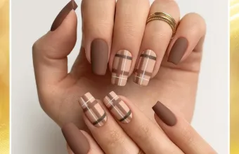 Από το Burberry check στο σκωτσέζικο tartan: Το καρό είναι παντού, τώρα και στα νύχια