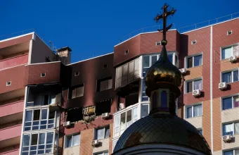 Ρωσική επίθεση με drones στο Κίεβο με έναν νεκρό και τέσσερις τραυματίες