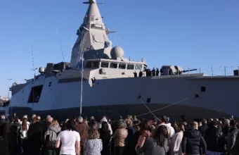 Θεσσαλονίκη: Έδεσε στο λιμάνι η φρεγάτα «Κίμων» - Πότε ανοίγει για το κοινό
