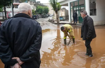 Κρήτη: Σοβαρές καταστροφές στο Λασίθι - «Ολοκληρωτική» η ζημιά στο Οροπέδιο, νέες καθιζήσεις και κλειστοί δρόμοι