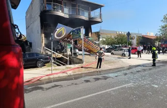 Έκρηξη σε συνεργείο υγραεριοκίνησης στη Λάρισα - 3 τραυματίες - Δείτε εικόνες, βίντεο