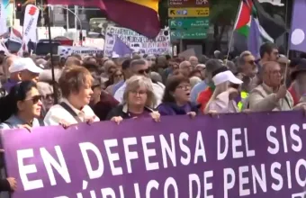 Η Μαδρίτη κινητοποιείται για τις συντάξεις σε μια ημέρα διαμαρτυριών σε όλη την Ευρώπη