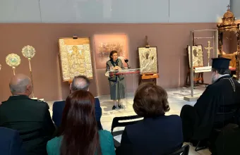 Θεσσαλονίκη: Παρουσιάστηκαν τα 53 κειμήλια που επέστρεψαν στην Ελλάδα από τη Βουλγαρία μετά από 109 χρόνια
