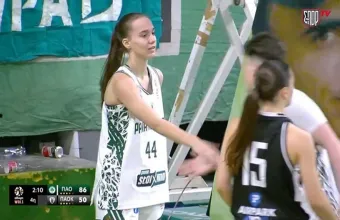 H στιγμή της ημέρας: Η 15χρονη Μηλιτσοπούλου αστόχησε σε λέι-άπ, αλλά αποθεώθηκε στον «Τάφο του Ινδού»