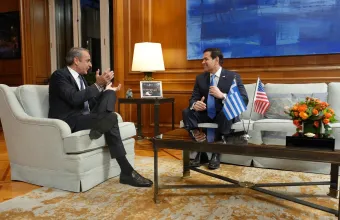 Ρούμπιο για συνάντηση με Μητσοτάκη: «Πρώτα η Αμερική», αλλά ισχυρότερη χάρη στους συμμάχους μας