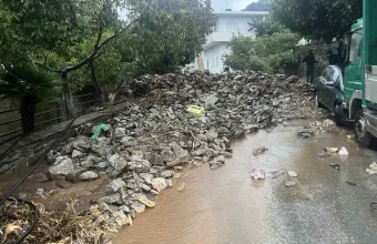 Σοβαρά προβλήματα από την κακοκαιρία στον Μυλοπόταμο – Υπερχείλισε ποταμός στα Ζωνιανά (βίντεο)