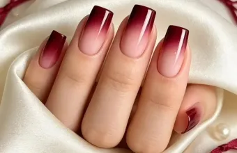 Ombre Nails μανικιούρ Φθινόπωρο