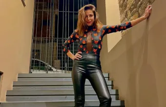 Η Κατερίνα Παπουτσάκη ξέρει πώς να χρησιμοποιεί τα ρετρό διακοσμητικά κομμάτια στο σπίτι της