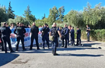 Πάτρα: Kινητοποίηση φοιτητών για την επίσκεψη Ζαχαράκη - Παρουσία αστυνομικών δυνάμεων στο Πανεπιστήμιο