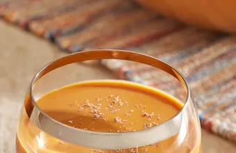 Κρεμώδες pumpkin spice punch χωρίς αλκοόλ