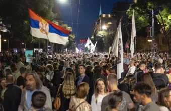 Σερβία: Φοιτητικές διαδηλώσεις πριν από τις εκλογές της 25ης Οκτωβρίου