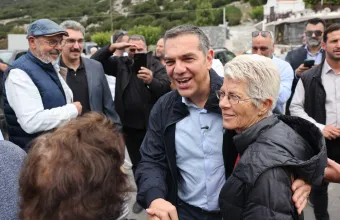 Τσίπρας από Ρέθυμνο: Η πολιτεία πρέπει να σταθεί δίπλα στους παραγωγούς που επλήγησαν