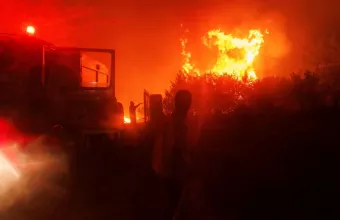 Πυρκαγιά στον Έβρο
