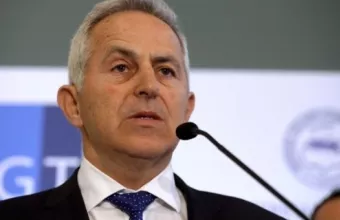 Ο πρώην υπουργός Άμυνας και επίτιμος αρχηγός ΓΕΕΘΑ, Ευάγγελος Αποστολάκης,