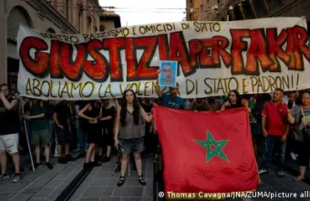 Διαμαρτυρία στη Μπολόνια