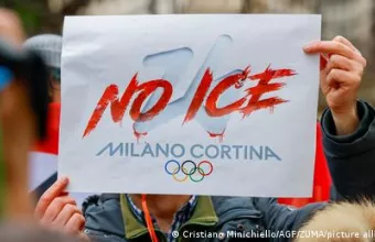 Διαμαρτυρία κατά ICE Μιλάνο