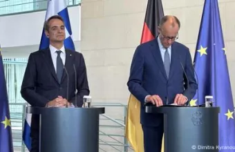 Μητσοτάκης και Μερτς σε συνέντευξη