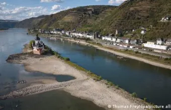 Θα κόψει τον Ρήνο στα δύο η ξηρασία;