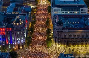Διαδήλωση στο Νόβι Σαντ