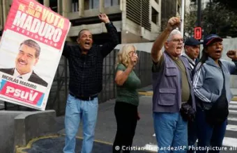 Διαδηλωτές για τη Βενεζουέλα