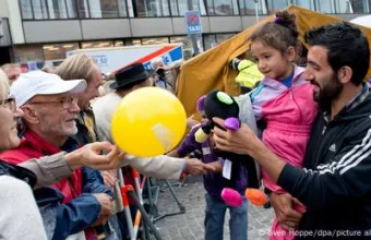 Πρόσφυγες στη Γερμανία