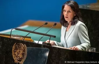 Αναλένα Μπέρμποκ στην έδρα του ΟΗΕ