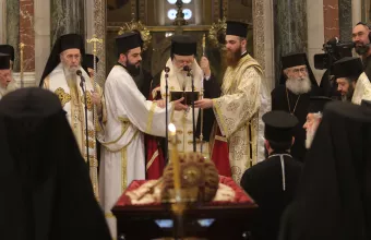 Προσκύνημα και τρισάγιο στη Μητρόπολη