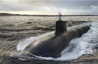 A computer generated image of SSN-AUKUS which will be built for Australia by BAE Systems and ASC Pty Ltd