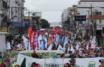 Μεγάλη διαδήλωση στη Διάσκεψη του ΟΗΕ για το Κλίμα COP30 στη Βραζιλία
