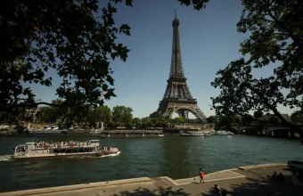 Eiffel Tower during a sunny day in Paris