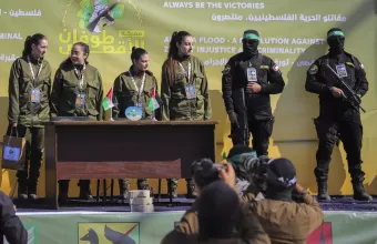 Israeli female soldier hostages