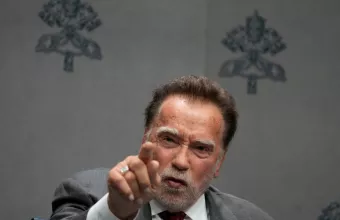 Ο Άρνολντ Σβαρτσενέγκερ στο Βατικανό για την κλιματική αλλαγή