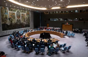 Security Council meeting at United Nations Headquarters
