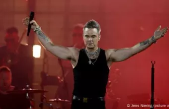 Ρόμπι Γουίλιαμς στη σκηνή