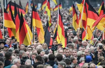 Συγκέντρωση υποστηρικτών AfD