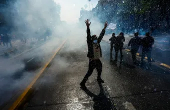 Χιλή: Συγκρούσεις μεταξύ φοιτητών και αστυνομικών στο Σαντιάγο