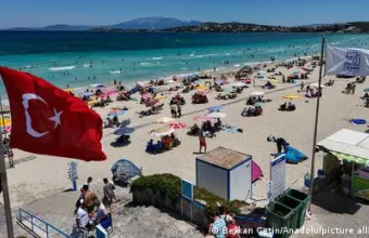 Τουρκική παραλία τουρισμού