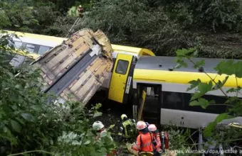 Εκτροχιασμός τρένου στη Γερμανία