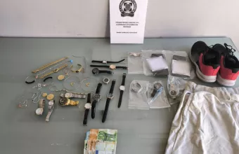 Ευρήματα από κλοπές, διαρρήξεις