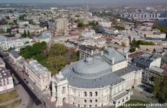 Άποψη ουκρανικής πόλης